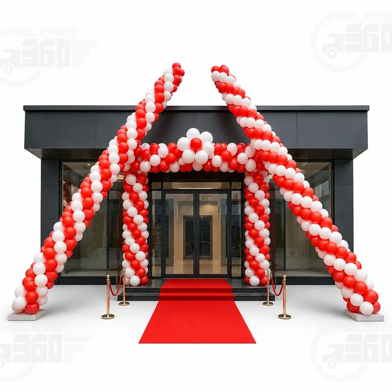 Açılış Balon Süsleme Model 2